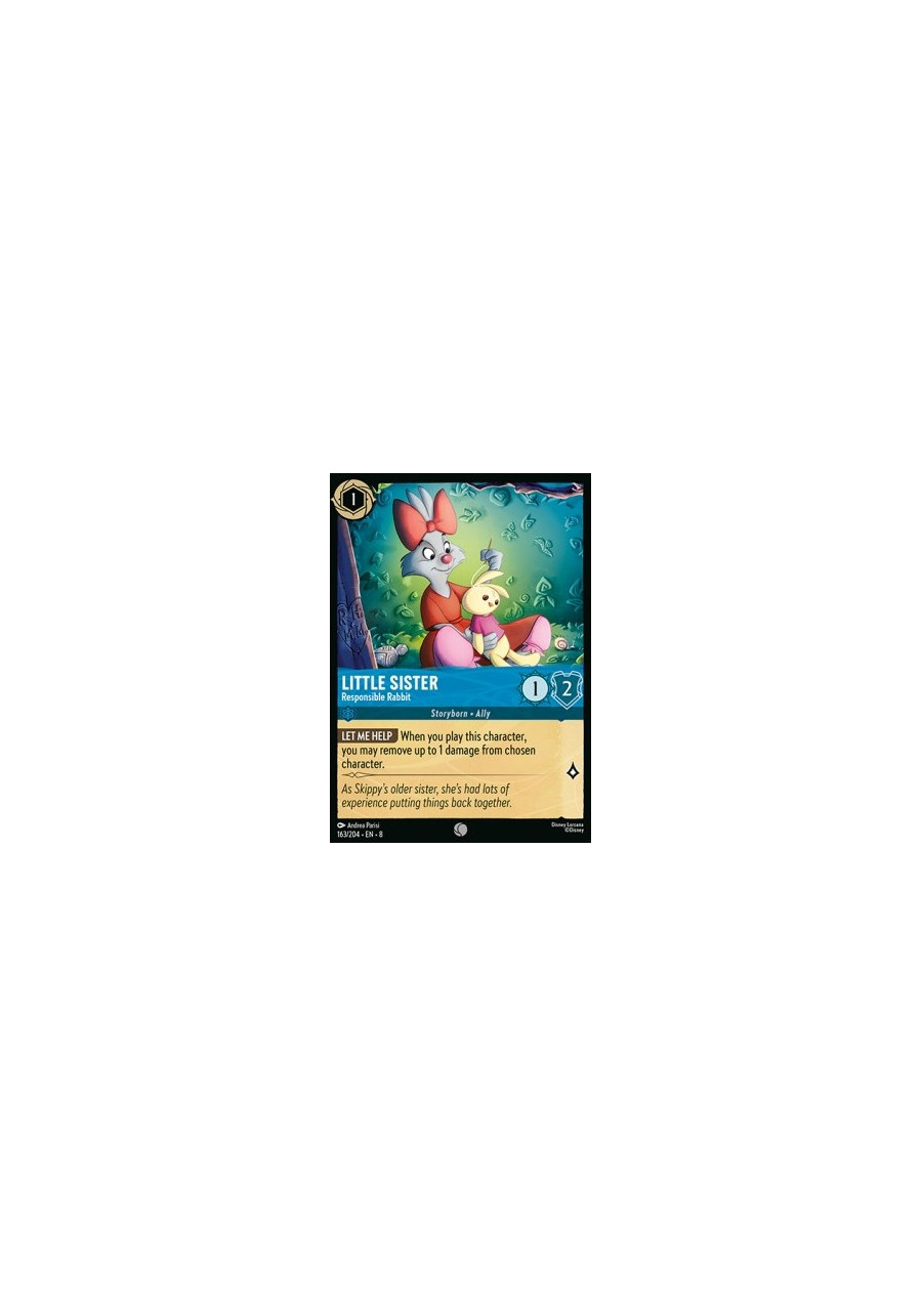 Little Sister - Responsible Rabbit