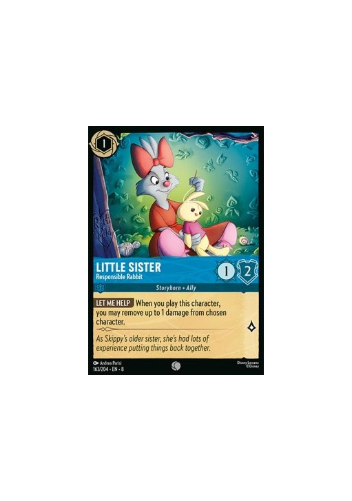 Little Sister - Responsible Rabbit