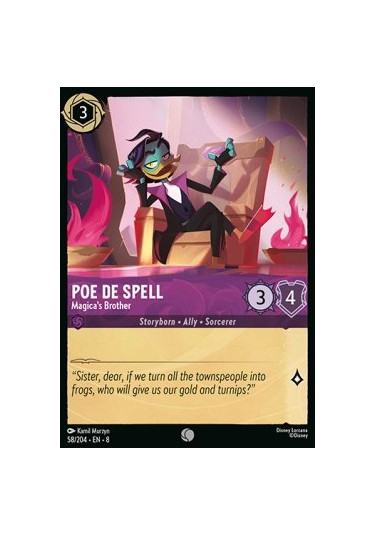 Poe De Spell - Magica’s Brother