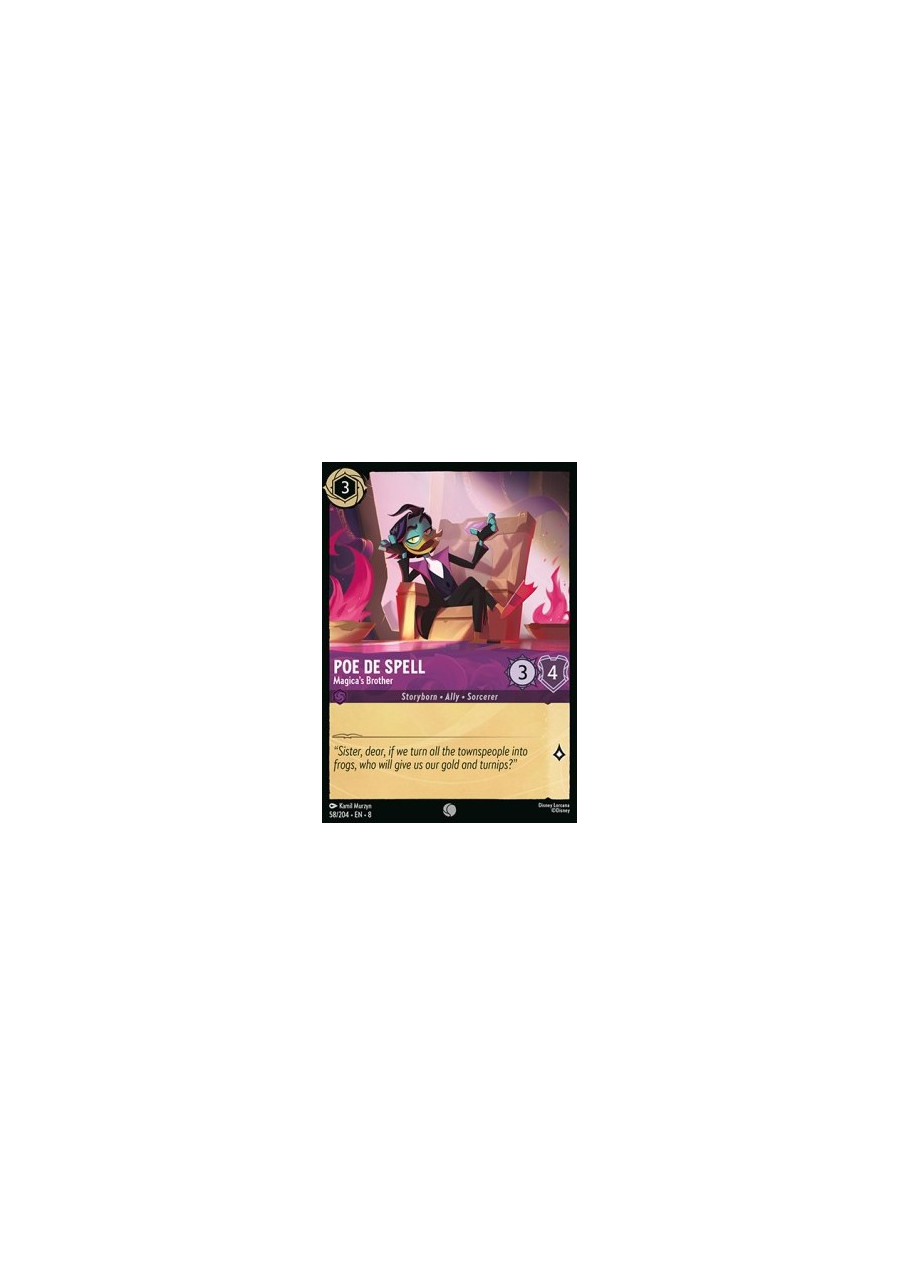 Poe De Spell - Magica’s Brother
