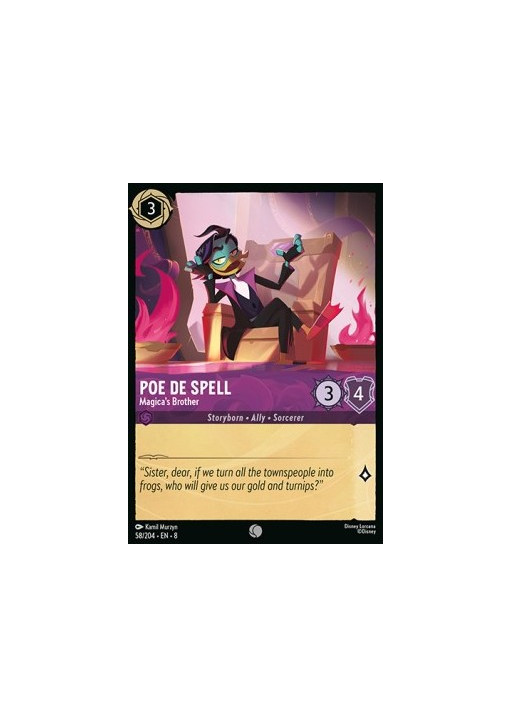 Poe De Spell - Magica’s Brother