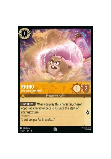 Rhino - One-Sixteenth Wolf