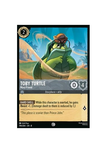 Toby Turtle - Wary Friend