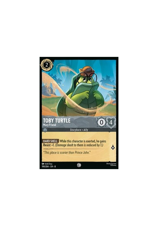 Toby Turtle - Wary Friend