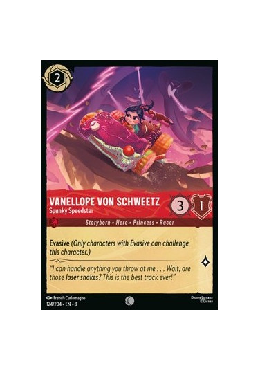 Vanellope Von Schweetz - Spunky Speedster