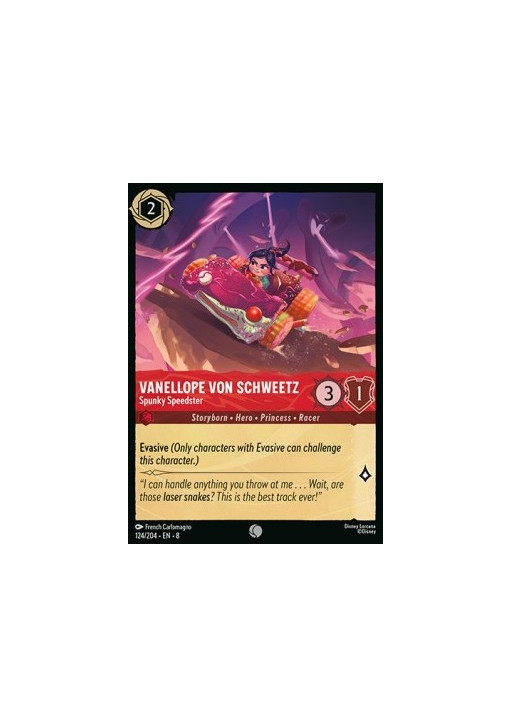 Vanellope Von Schweetz - Spunky Speedster