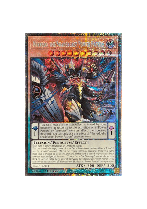 Nervado the Shadebeast Power Patron (V.2 - Starlight Rare)