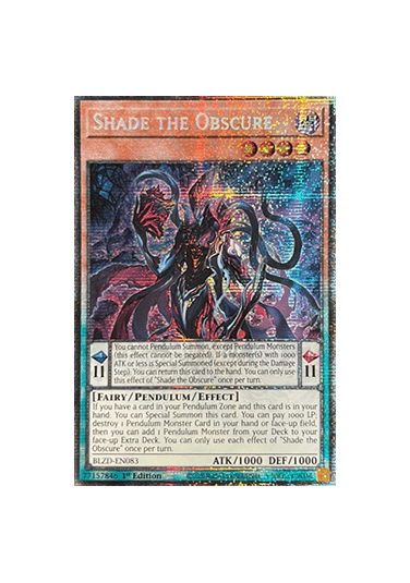 Shade the Obscure (V.2 - Starlight Rare)