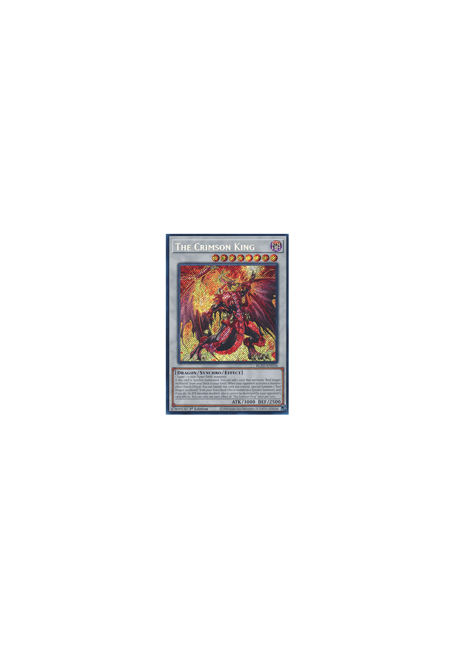 The Crimson King (V.1 - Secret Rare)