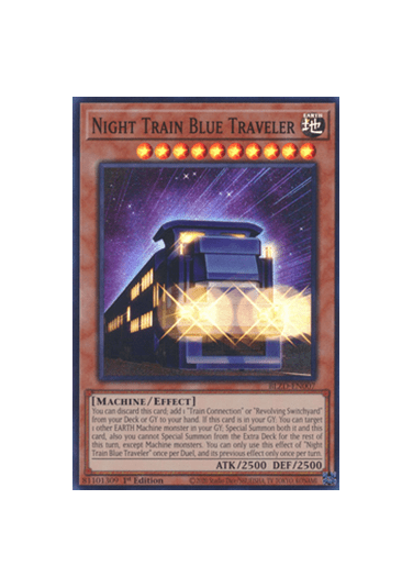 Night Train Blue Traveler