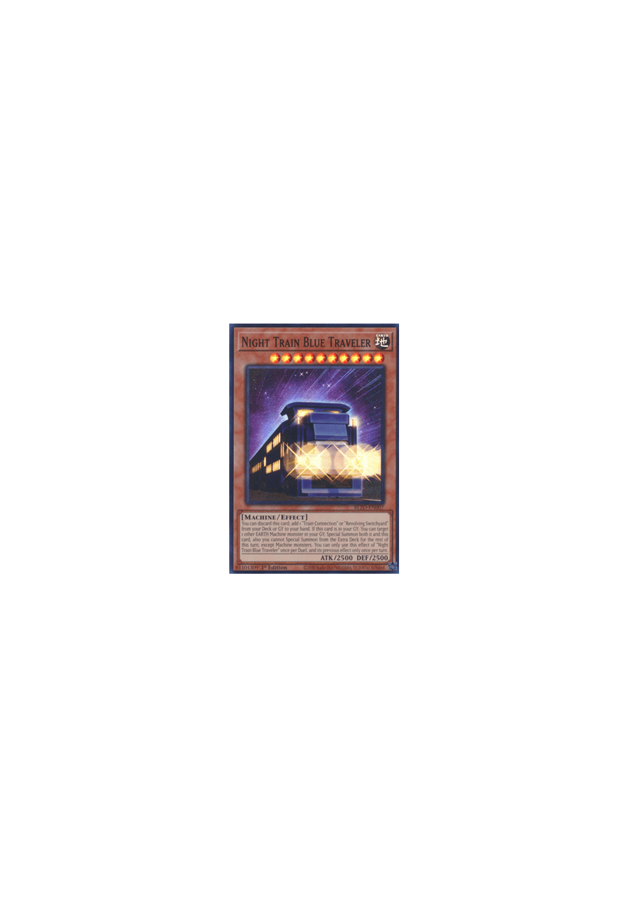 Night Train Blue Traveler