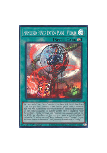 Plunder Power Patron Plane – Vidolia
