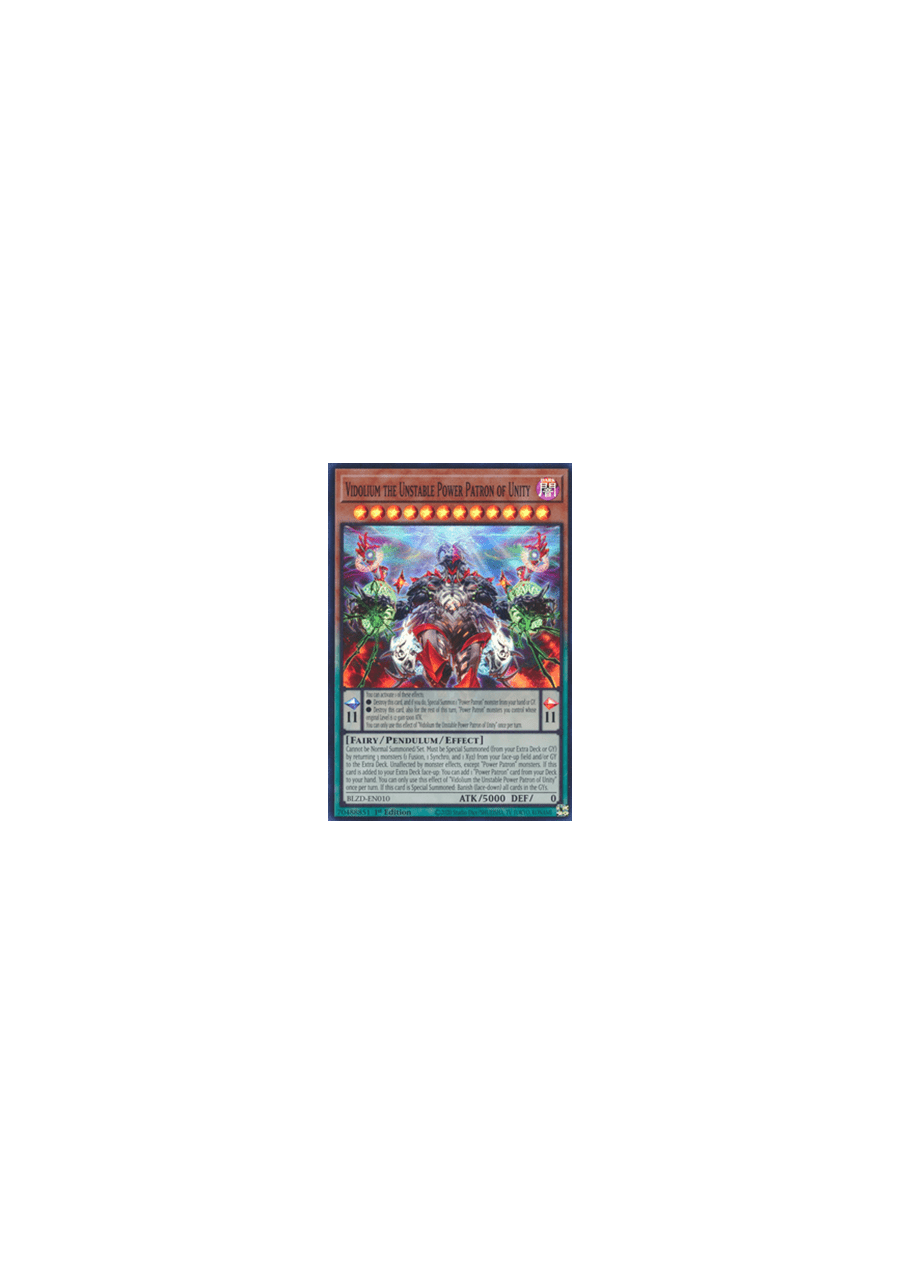 Vidolium the Unstable Power Patron of Unity