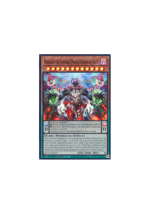 Vidolium the Unstable Power Patron of Unity