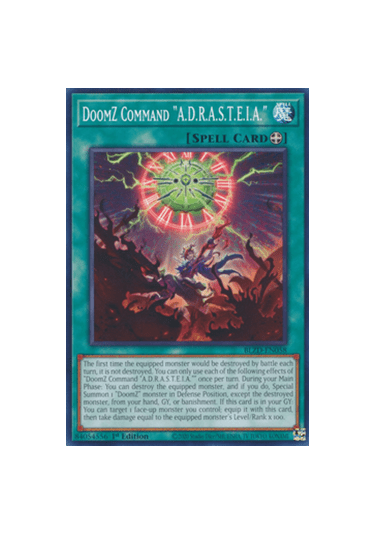 DoomZ Command ”A.D.R.A.S.T.E.I.A.”