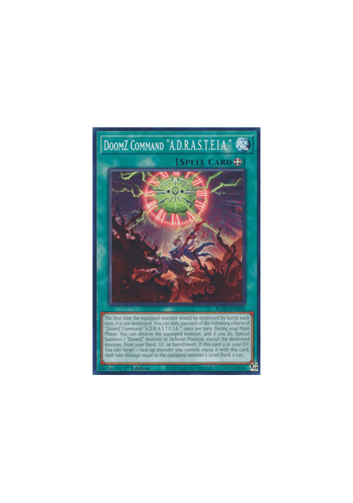 DoomZ Command ”A.D.R.A.S.T.E.I.A.”