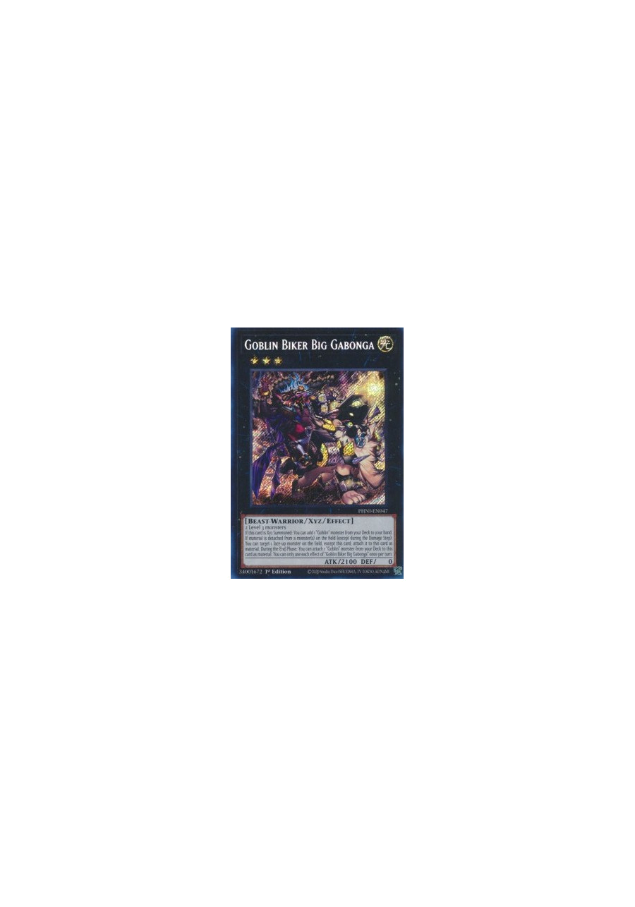Goblin Biker Big Gabonga (V.1 - Secret Rare)