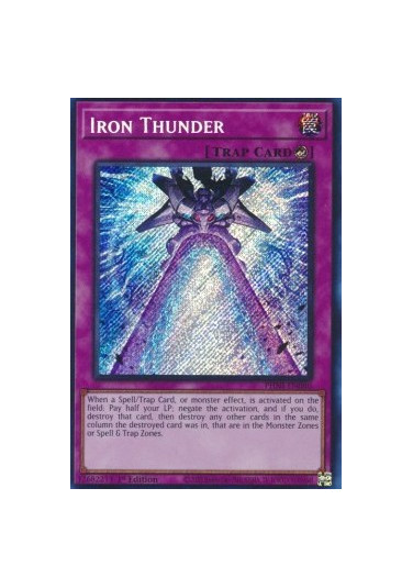 Iron Thunder (V.1 - Secret Rare)
