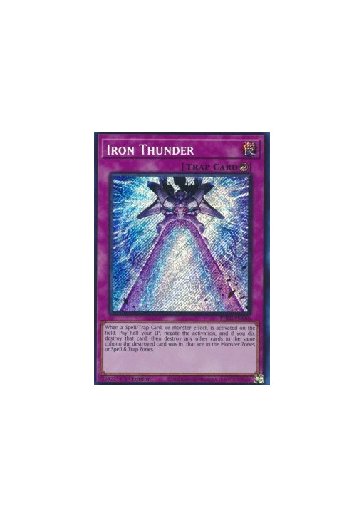 Iron Thunder (V.1 - Secret Rare)