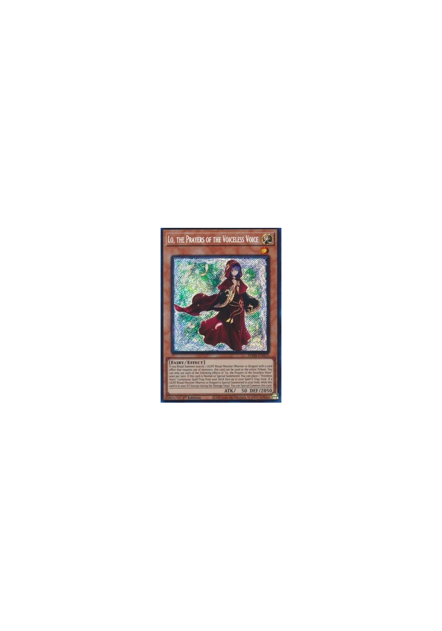 Lo, the Prayers of the Voiceless Voice (V.1 - Secret Rare)