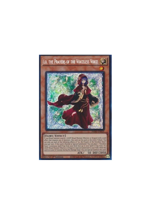 Lo, the Prayers of the Voiceless Voice (V.1 - Secret Rare)