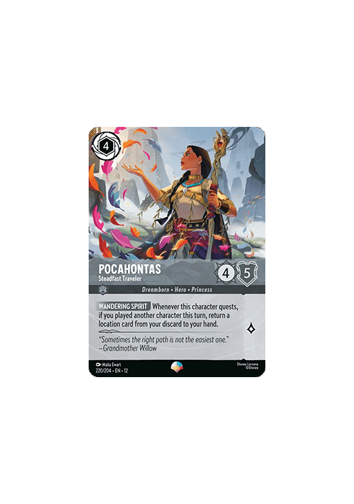 Pocahontas - Steadfast Traveler (V.2)