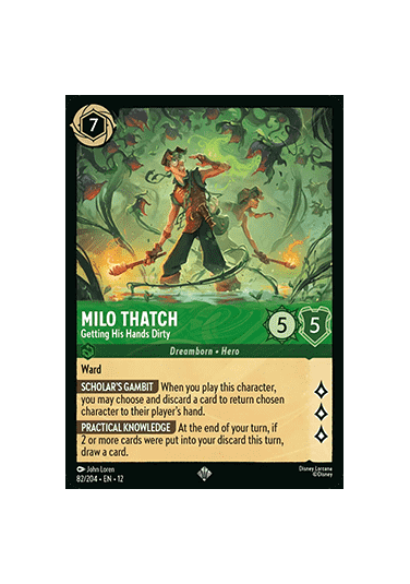 Milo Thatch - Getting His Hands Dirty (V.1)