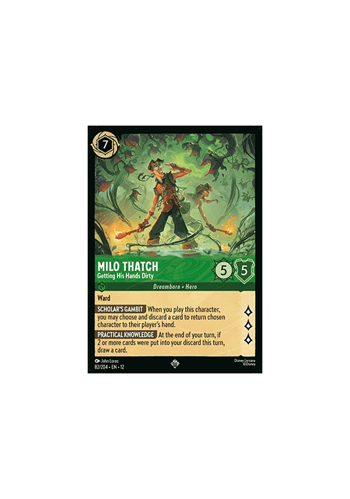 Milo Thatch - Getting His Hands Dirty (V.1)