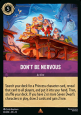 Don’t Be Nervous