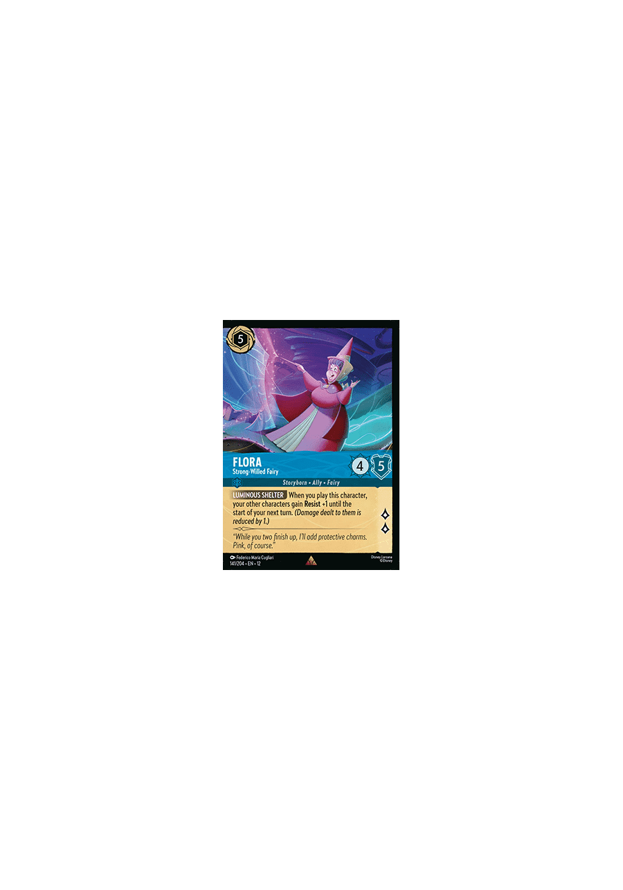 Flora - Strong-Willed Fairy (V.2)