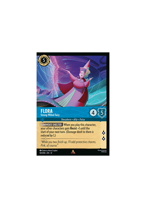 Flora - Strong-Willed Fairy (V.2)