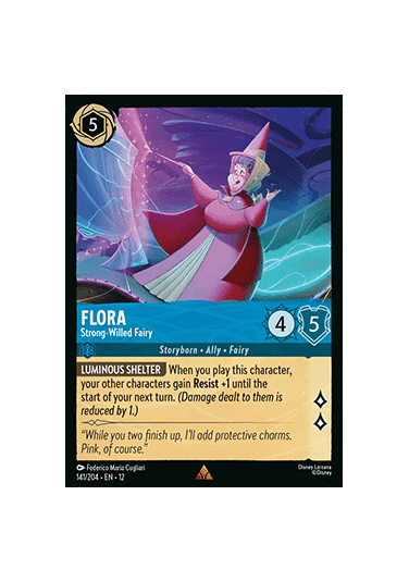 Flora - Strong-Willed Fairy (V.1)