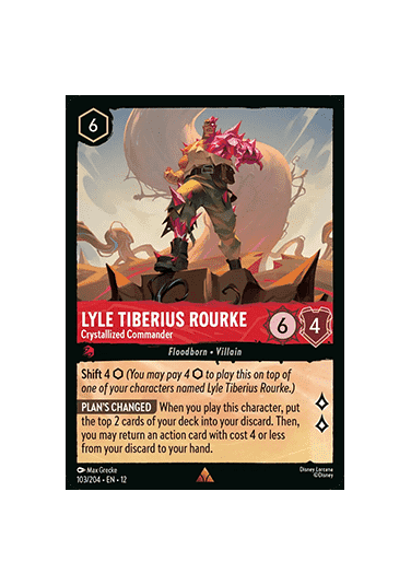 Lyle Tiberius Rourke - Crystallized Commander (V.1)