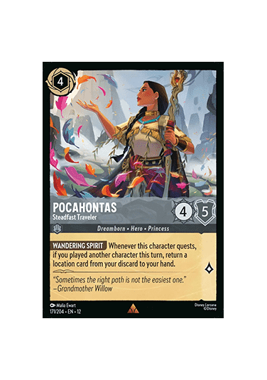 Pocahontas - Steadfast Traveler (V.1)