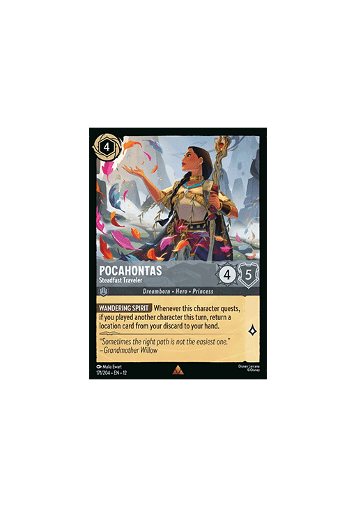 Pocahontas - Steadfast Traveler (V.1)
