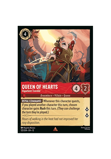 Queen of Hearts - Impatient Traveler