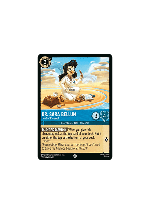 Dr. Sara Bellum - Head of Research