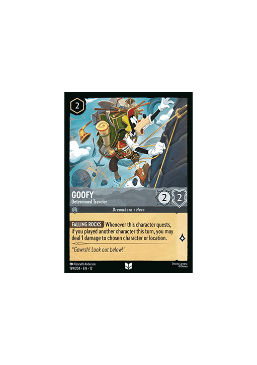 Goofy - Determined Traveler