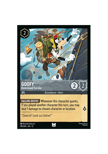 Goofy - Determined Traveler