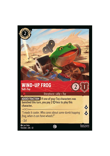 Wind-Up Frog - Sid’s Toy