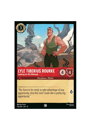 Lyle Tiberius Rourke - Looking for His Moment