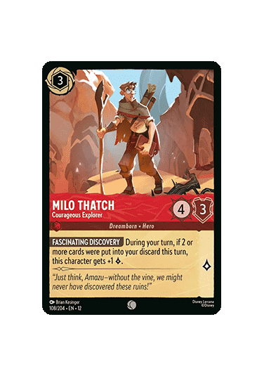 Milo Thatch - Courageous Explorer