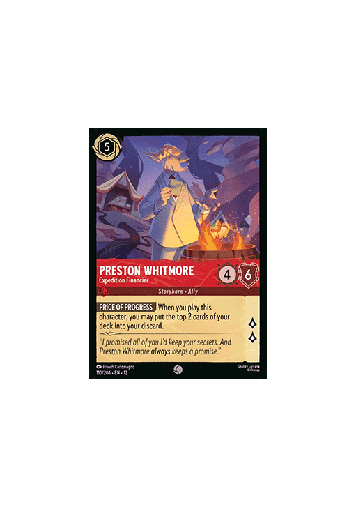 Preston Whitmore - Expedition Financier