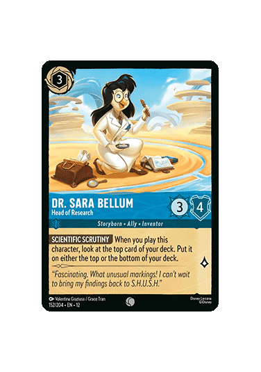 Dr. Sara Bellum - Head of Research