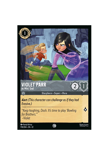 Violet Parr - At Wits’ End