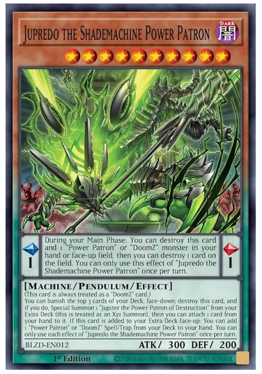 Jupredo the Shademachine Power Patron