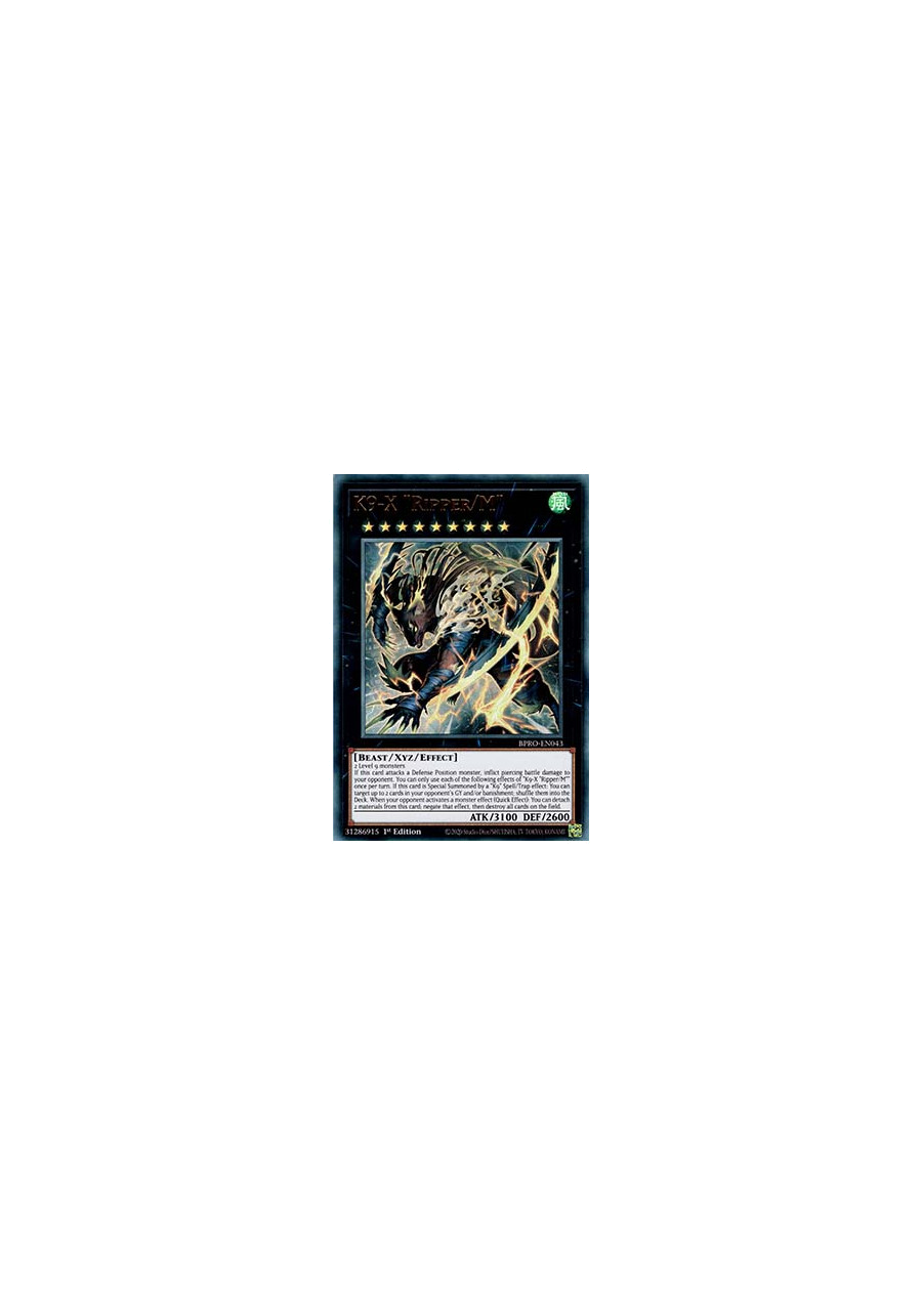 K9-X ”Ripper/M” (V.1 - Ultra Rare)