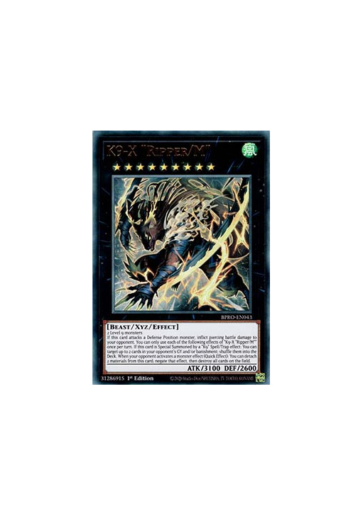K9-X ”Ripper/M” (V.1 - Ultra Rare)