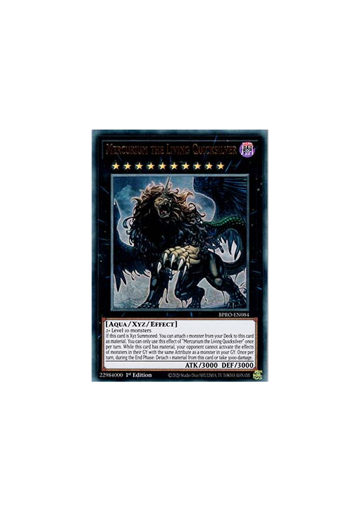 Mercurium the Living Quicksilver (V.1 - Ultra Rare)