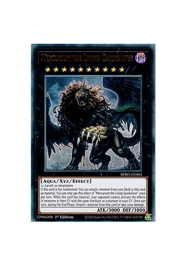 Mercurium the Living Quicksilver (V.1 - Ultra Rare)